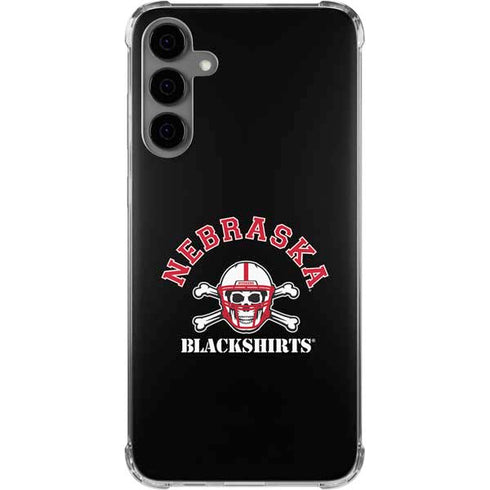 University of Nebraska Blackshirts Galaxy S24 Plus Clear Case